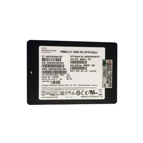 HPE 882146-001 240GB 6Gb/s SATA Solid State Drive