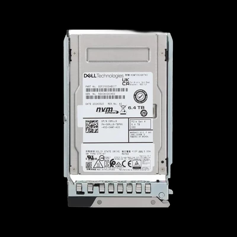 Dell 8RJJ9 6.4TB PCI Express NVMe 4.0 Solid State Drive