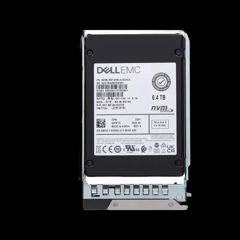 Dell 9F6Y3 6.4TB PCI Express NVMe 4.0 Solid State Drive