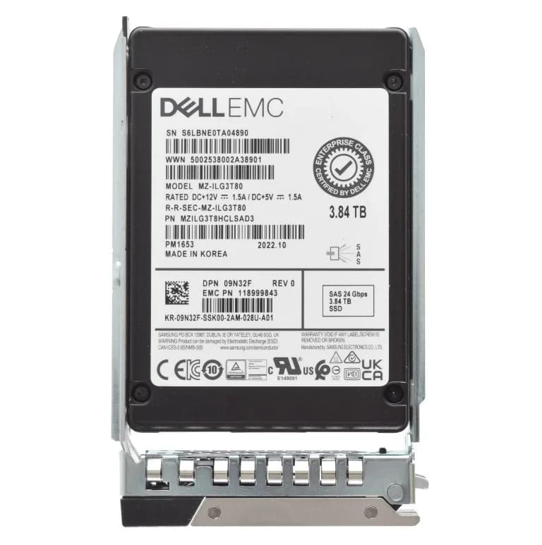 Dell 9N32F 3.84TB 24Gb/s SAS Solid State Drive