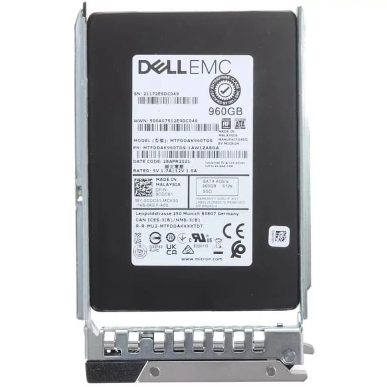 Dell CDC61 960GB 6Gb/s SATA Solid State Drive