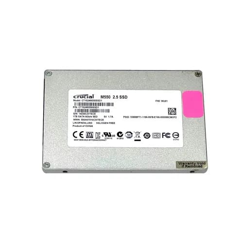 Crucial CT1024M550SSD1 1TB 6Gb/s SATA Solid State Drive