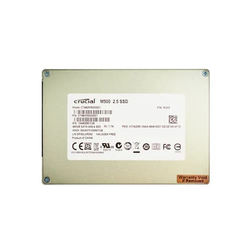 Crucial CT480M500SSD1 480GB 6Gb/s SATA Solid State Drive