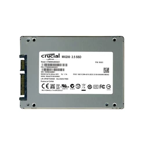 Crucial CT500MX200SSD1 500GB 6Gb/s SATA Solid State Drive
