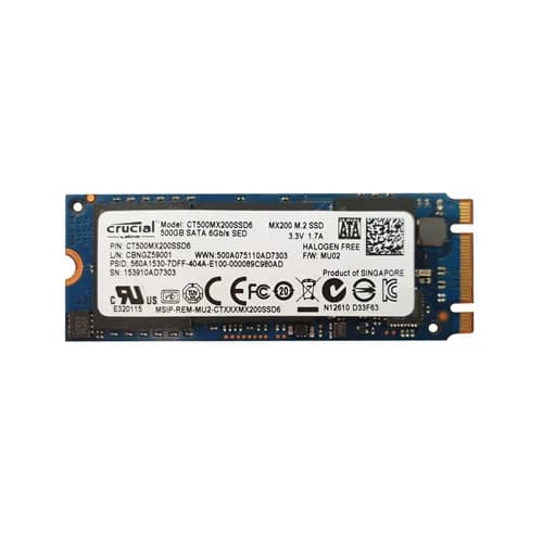 Crucial CT500MX200SSD6 500GB 6Gb/s SATA Solid State Drive