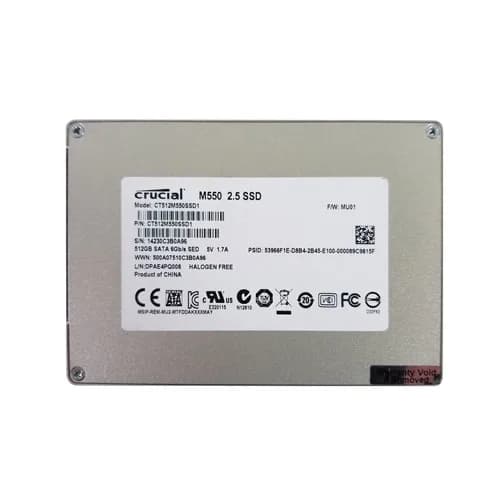 Crucial CT512M550SSD1 512GB 6Gb/s SATA Solid State Drive