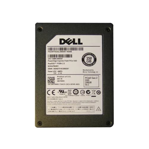 Dell D7D0V 350GB PCI Express 2.0 x4 Solid State Drive