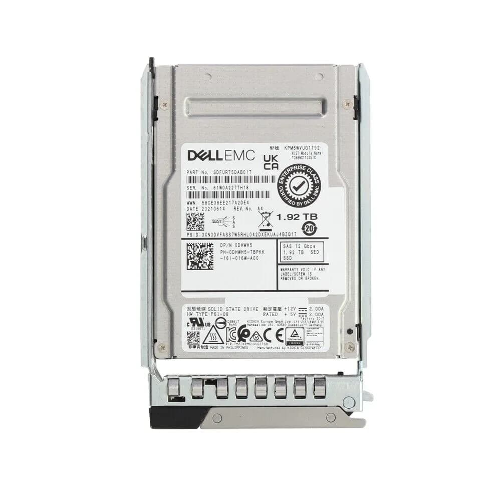 Dell DHWH5 1.92TB 12Gb/s SAS Solid State Drive