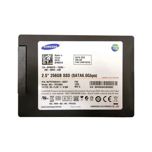 Dell FMDYD 256GB 6Gb/s SATA Solid State Drive