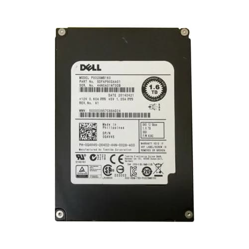 Dell G4V45 1.6TB 12Gb/s SAS Solid State Drive