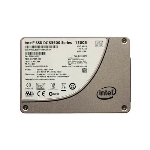 Intel G67237-200 120GB 6Gb/s SATA Solid State Drive