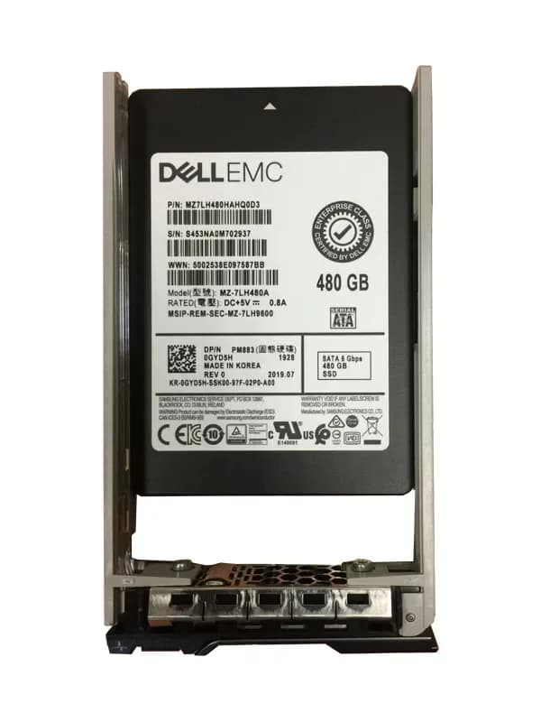 Dell GYD5H 480GB 6Gb/s SATA Solid State Drive
