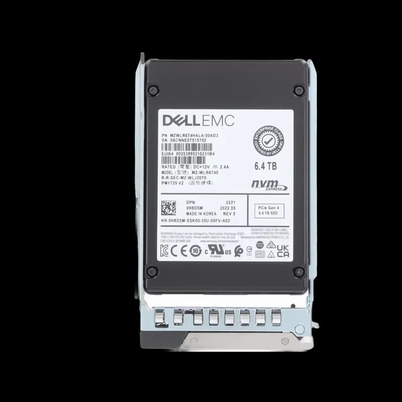 Dell H8D5M 6.4TB PCI Express NVMe 4.0 x8 Solid State Drive