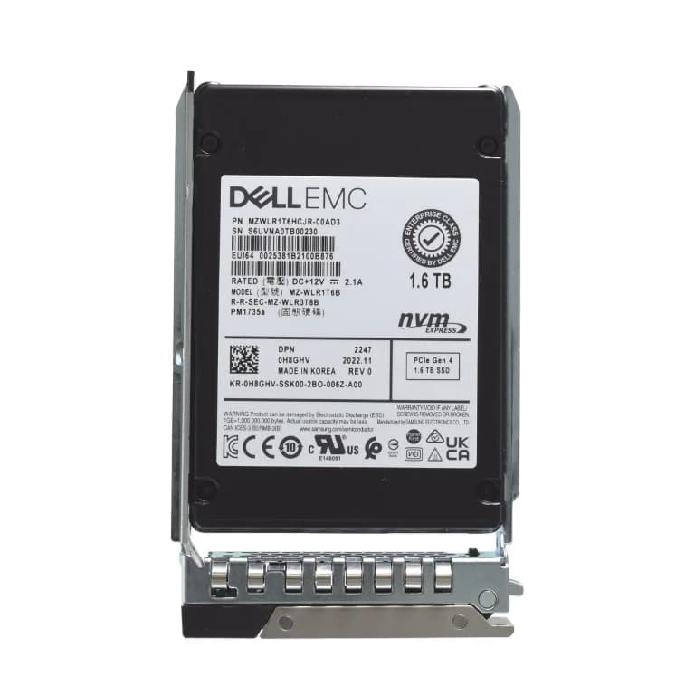 Dell H8GHV 1.6TB PCI Express NVMe x4 Solid State Drive
