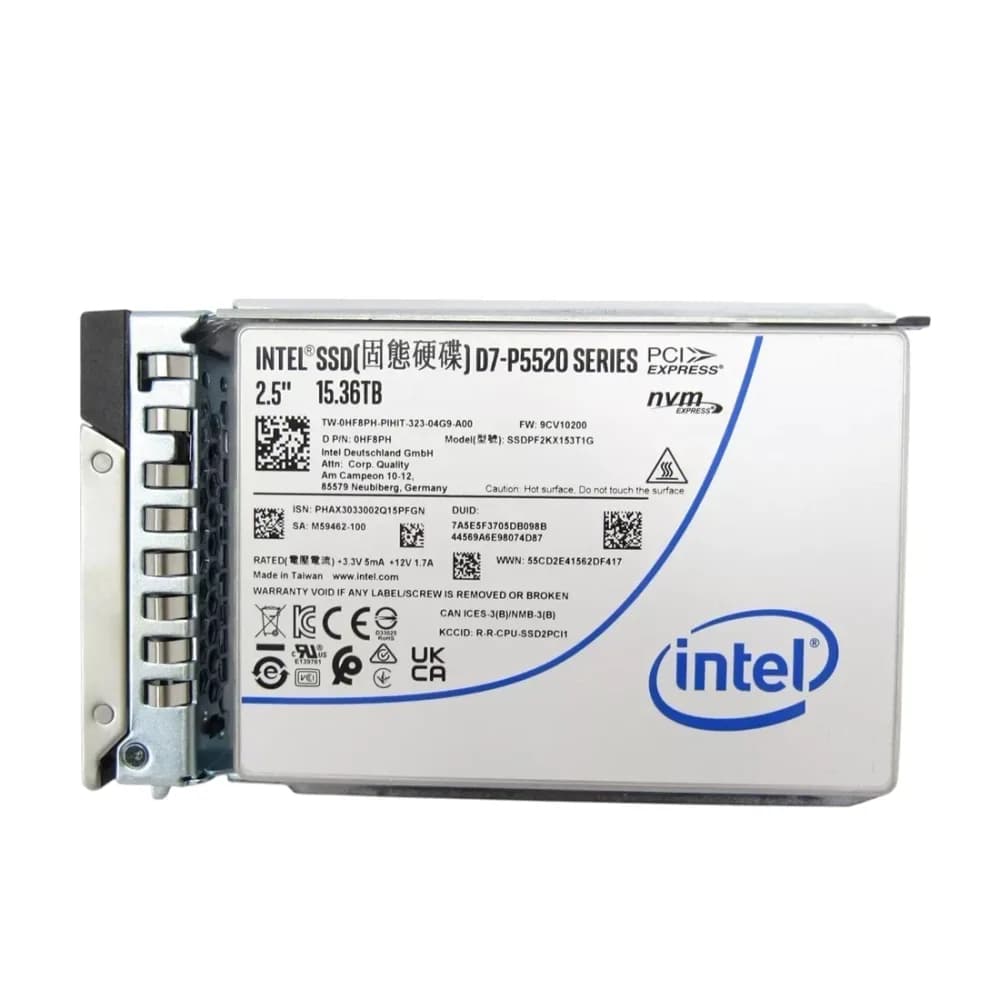Dell HF8PH 15.36TB PCI Express NVMe 4.0 Solid State Drive