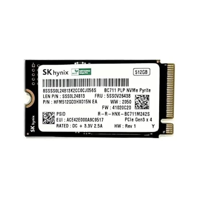 SK Hynix HFM512GD3HX015N 512GB PCI Express NVMe 3.0 x4 Solid State Drive
