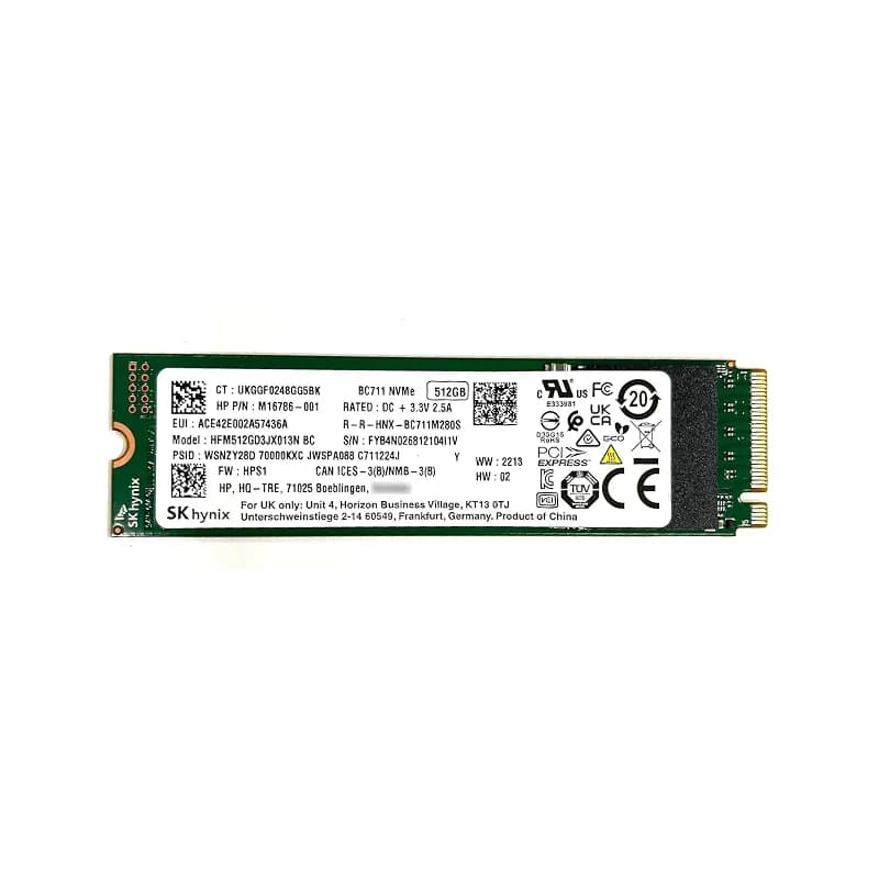 SK Hynix HFM512GD3JX013N 512GB PCI Express NVMe 3.0 x4 Solid State Drive