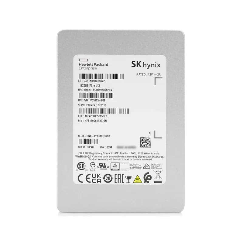 SK Hynix HFS1T9GEETX070N 1.92TB PCI Express NVMe 4.0 x4 Solid State Drive