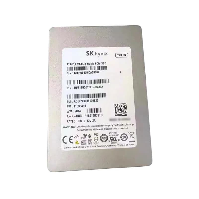 SK Hynix HFS1T9GETFEI-D430A 1.92TB PCI Express NVMe 4.0 x4 Solid State Drive
