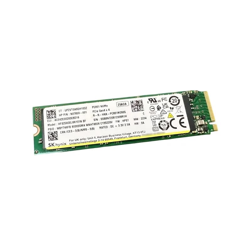 SK Hynix HFS256GEJ9X101N 256GB PCI Express NVMe 4.0 x4 Solid State Drive