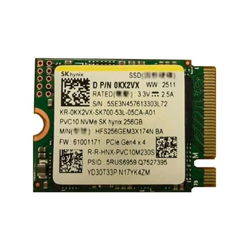 SK Hynix HFS256GEM3X174N 256GB PCI Express NVMe 4.0 x4 Solid State Drive