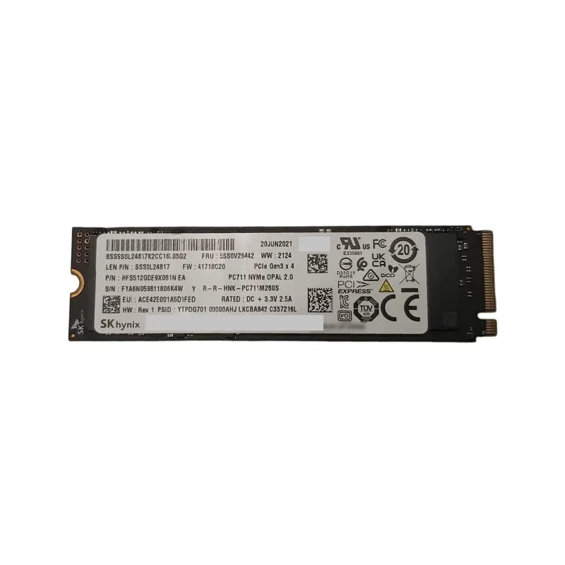 SK Hynix HFS512GDE9X073N 512GB PCI Express NVMe 3.0 x4 Solid State Drive