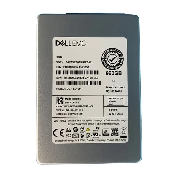 SK Hynix HFS960G32FEH-7A10A 960GB 6Gb/s SATA Solid State Drive