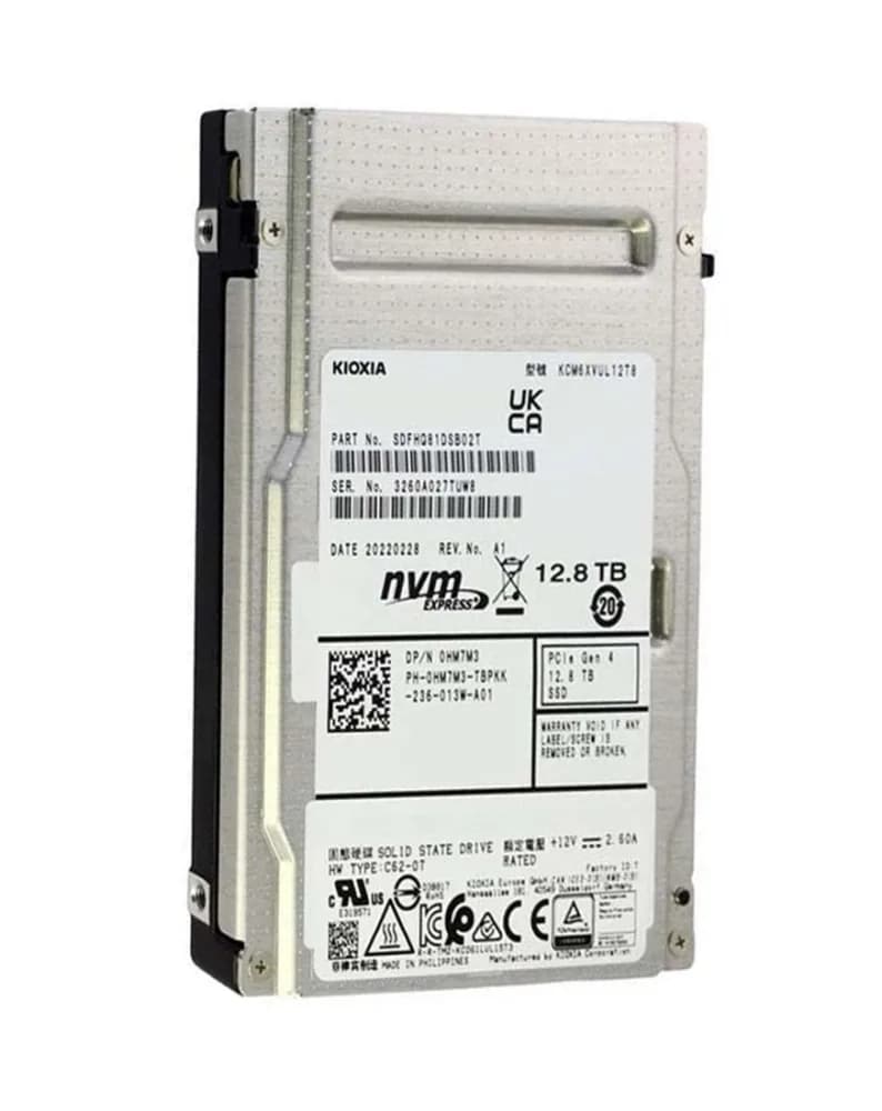 Dell HM7M3 12.8TB PCI Express NVMe 4.0 x4 Solid State Drive