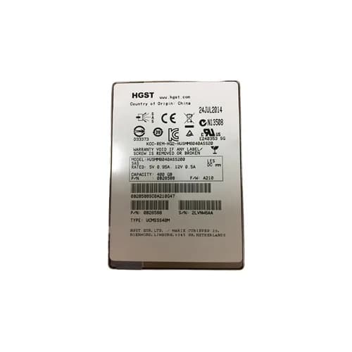 HGST HUSMM8040ASS200 400GB 12Gb/s SAS Solid State Drive