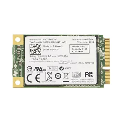Dell J4M3V 64GB 3Gb/s SATA Solid State Drive