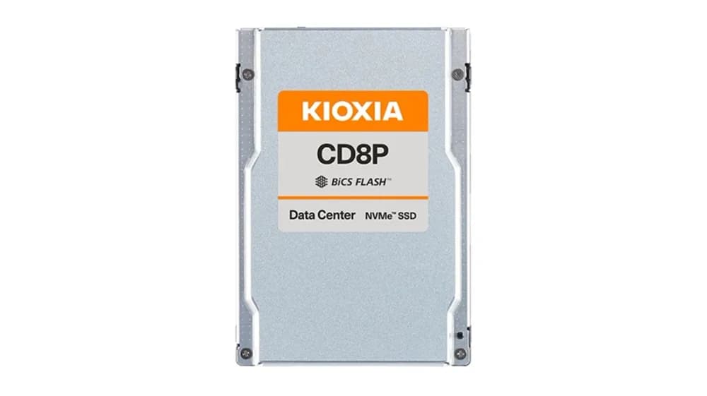 Kioxia KCD8DPUG1T60 1.6TB PCI Express NVMe 5.0 x4 Solid State Drive