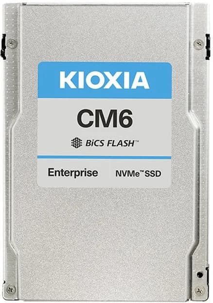 Kioxia KCM6XRUL15T3 15.36TB PCI Express NVMe 4.0 x4 Solid State Drive