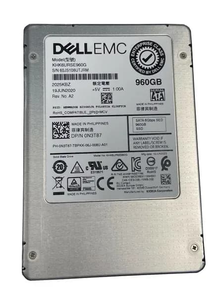 Kioxia KHK6URSE960G 960GB 6Gb/s SATA Solid State Drive