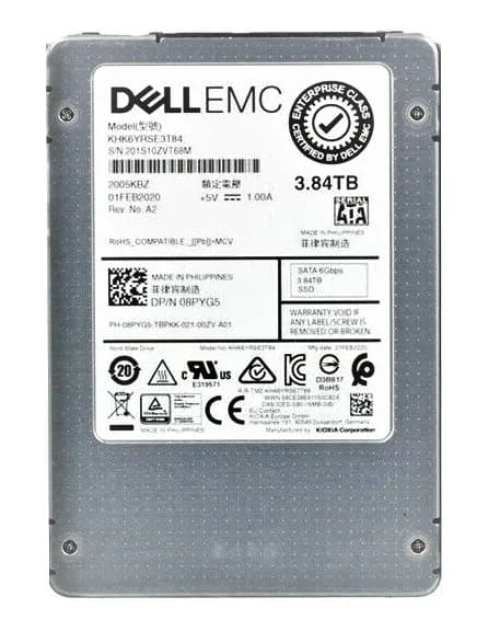Kioxia KHK6YRSE3T84 3.84TB 6Gb/s SATA Solid State Drive