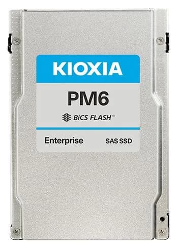 Kioxia KPM6XVUG1T60 1.6TB 24Gb/s SAS Solid State Drive
