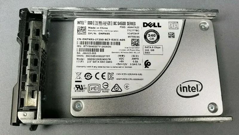 Dell MFN95 240GB 6Gb/s SATA Solid State Drive