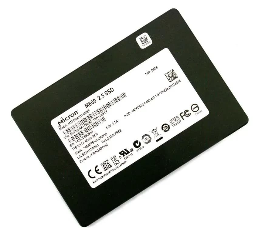 Micron MTFDDAK1T0MBF-1AN1Z 1TB 6Gb/s SATA Solid State Drive