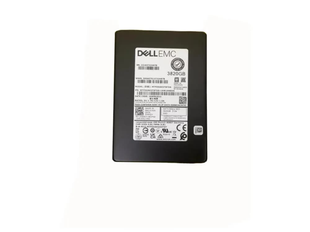 Micron MTFDDAK3T8TDS-1AW16ABDA 3.84TB 6Gb/s SATA Solid State Drive