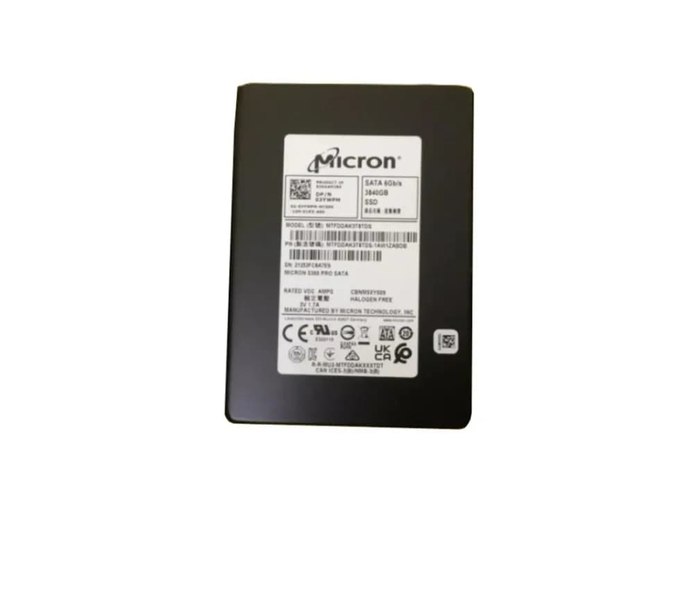 Micron MTFDDAK3T8TDS-1AW1ZABDB 3.84TB 6Gb/s SATA Solid State Drive