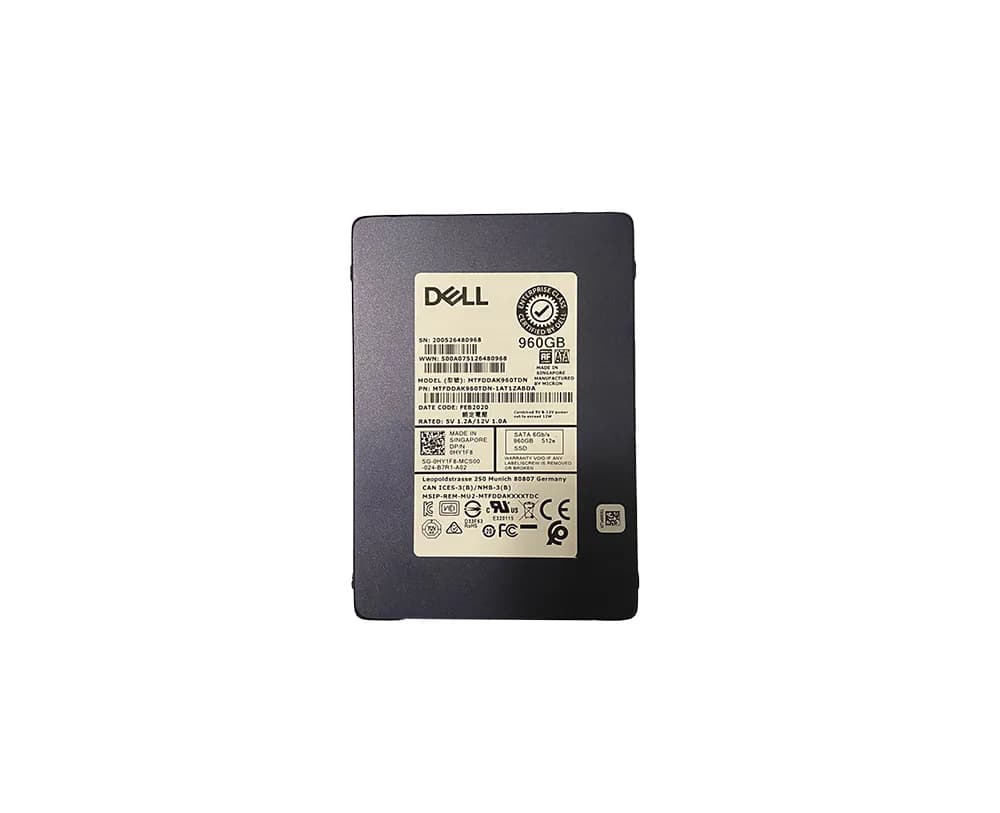 Micron MTFDDAK960TDN-1AT1ZABDA 480GB 6Gb/s SATA Solid State Drive