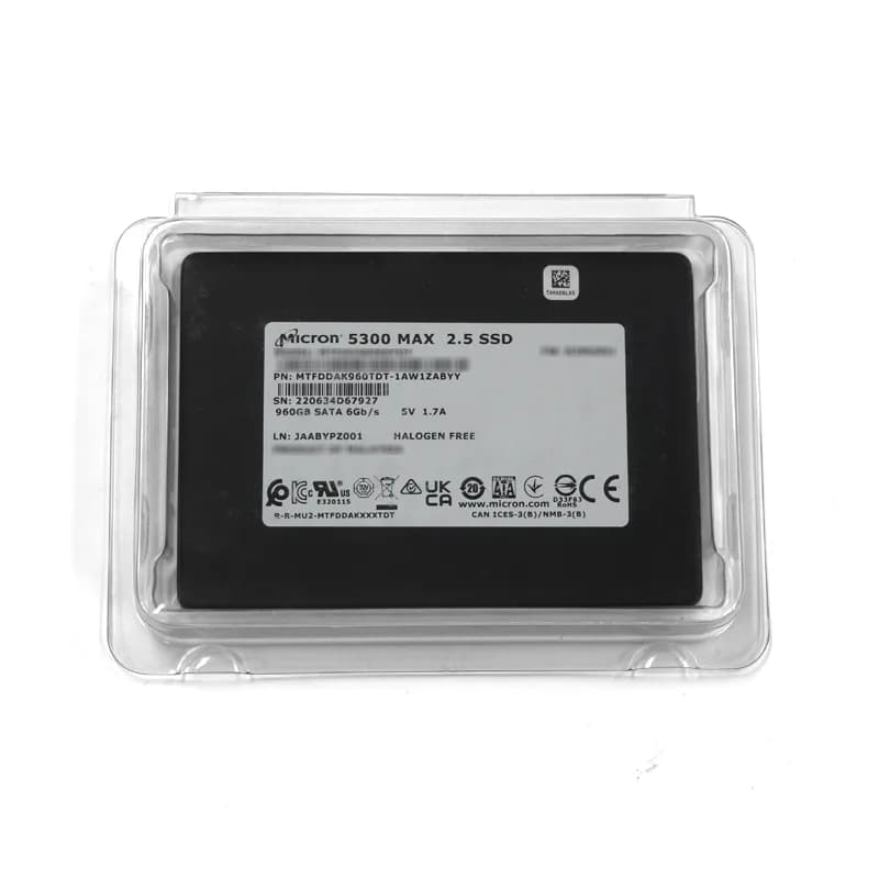 Micron MTFDDAK960TDT-1AW1ZABYY 960GB 6Gb/s SATA Solid State Drive