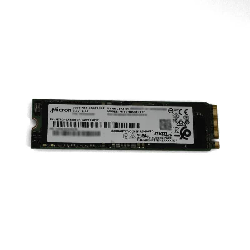 Micron MTFDHBA480TDF-1AW4ZABYY 480GB PCI Express 3.0 Solid State Drive
