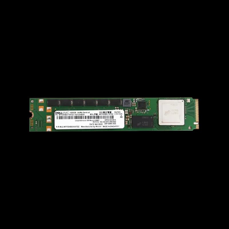 Micron MTFDKBG1T9TDZ-1AZ1ZABDA 1.92TB PCI Express NVMe 4.0 Solid State Drive