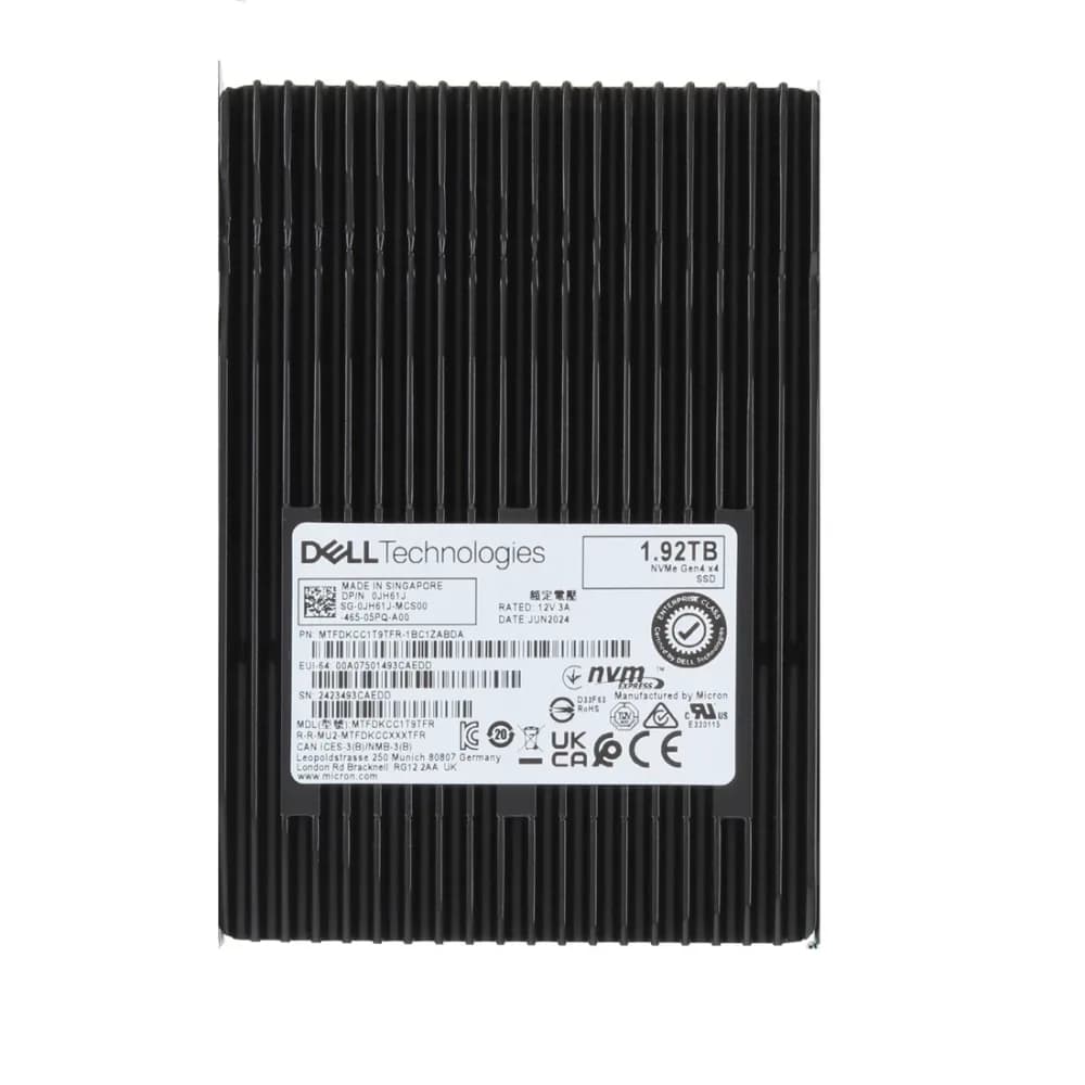 Micron MTFDKCC1T9TFR-1BC1ZABDA 1.92TB PCI Express NVMe 4.0 x4 Solid State Drive