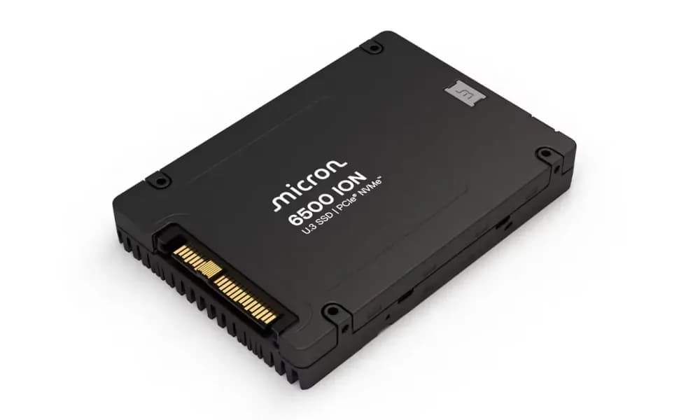Micron MTFDKCC30T7TGR-1BK1DFCYY 30.72TB PCI Express NVMe 4.0 x4 Solid State Drive