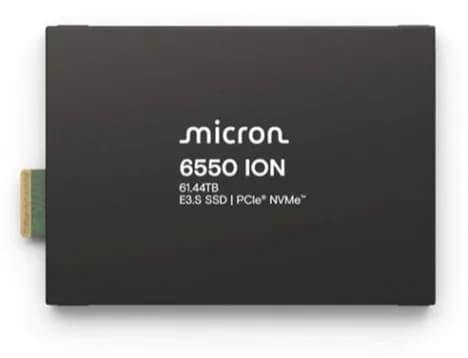Micron MTFDLBQ61T4THL-1BK1DFCYY 61.44TB PCI Express NVMe 5.0 x4 Solid State Drive