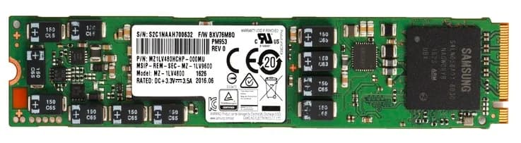 Samsung MZ-1LV4800 480GB PCI Express NVMe 3.0 x4 Solid State Drive