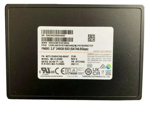Samsung MZ-7L32400 240GB 6Gb/s SATA Solid State Drive