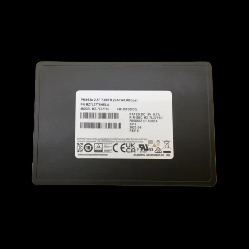 Samsung MZ-7L33T8E 3.84TB 6Gb/s SATA Solid State Drive