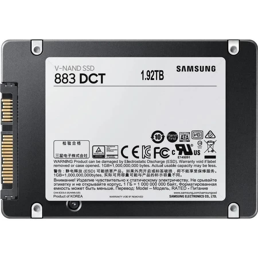 Samsung MZ-7LH1T9NE 1.92TB 6Gb/s SATA Solid State Drive